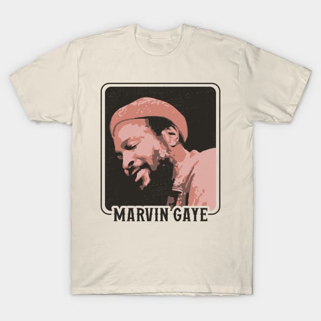 Marvin Gaye // Vintage 70s Style Original Design T-Shirt by Trendsdk